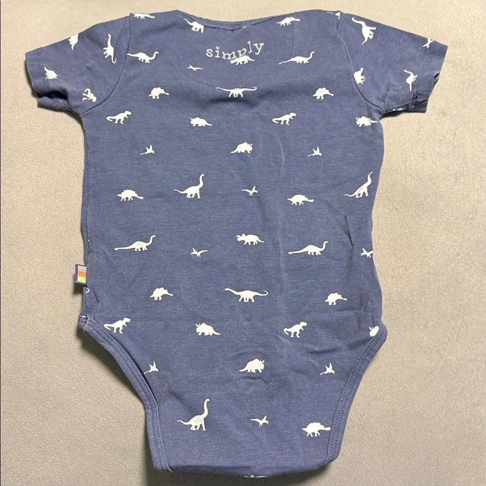 Magnetic Me Blue Dinosaur Bodysuit - Picture 2 of 4
